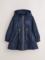 Baker by Ted Baker Shower Resistant Tiered Frill Raincoat - Image 1 of 6
