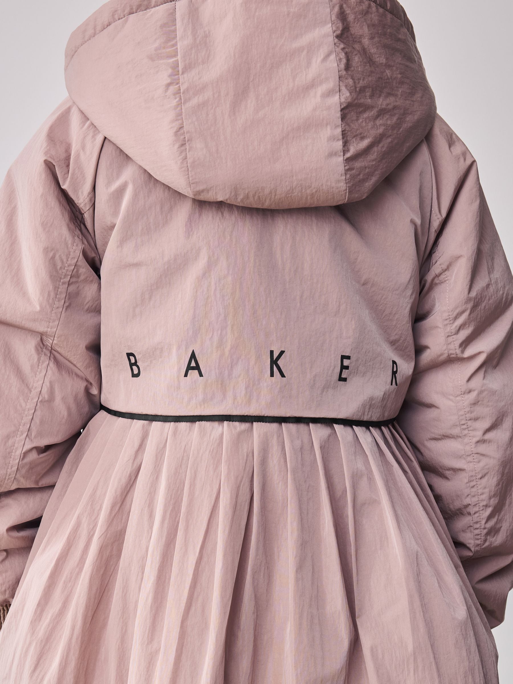 Buy Baker by Ted Baker Shower Resistant Pleated Raincoat from Next USA