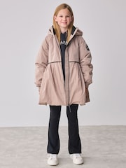 Auster - Baker by Ted Baker Shower Resistant Pleated Raincoat - Bild 2 von 17