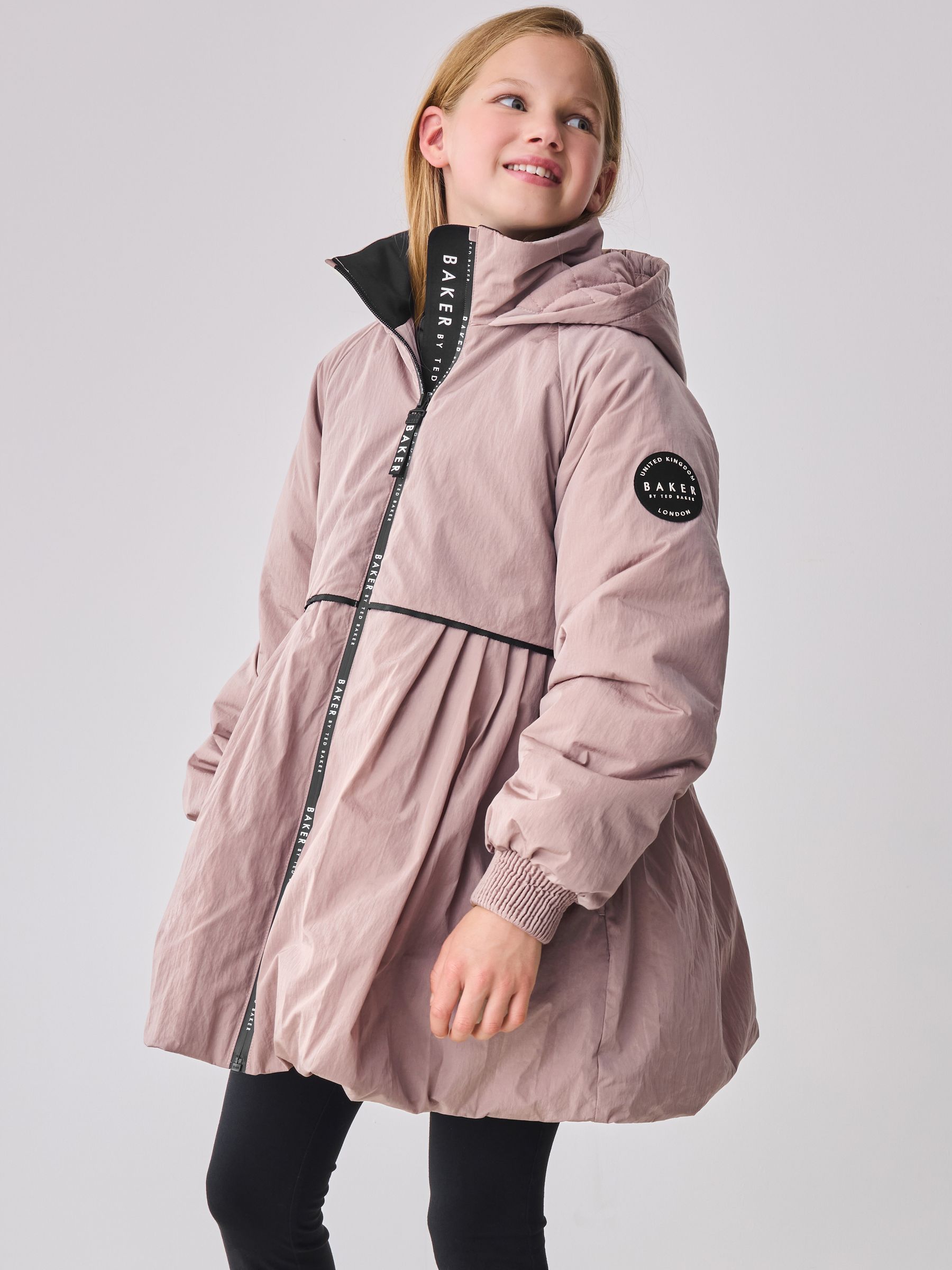 Buy Baker by Ted Baker Shower Resistant Pleated Raincoat from Next USA