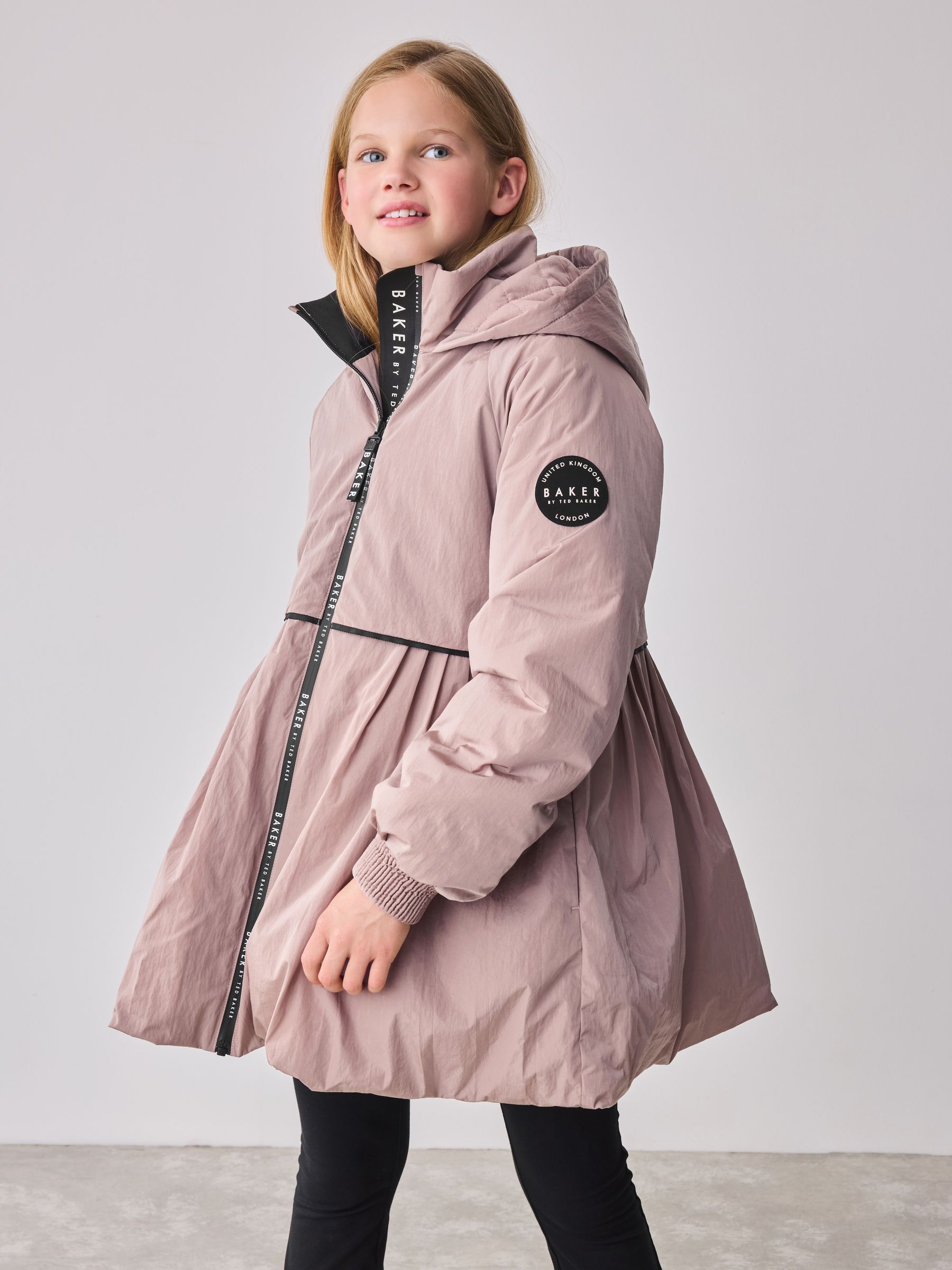 Buy Baker by Ted Baker Shower Resistant Pleated Raincoat from Next USA