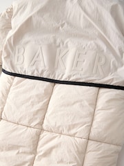 Baker by Ted Baker Girls Shower Resistant Longline Padded Coat - Image 18 of 19