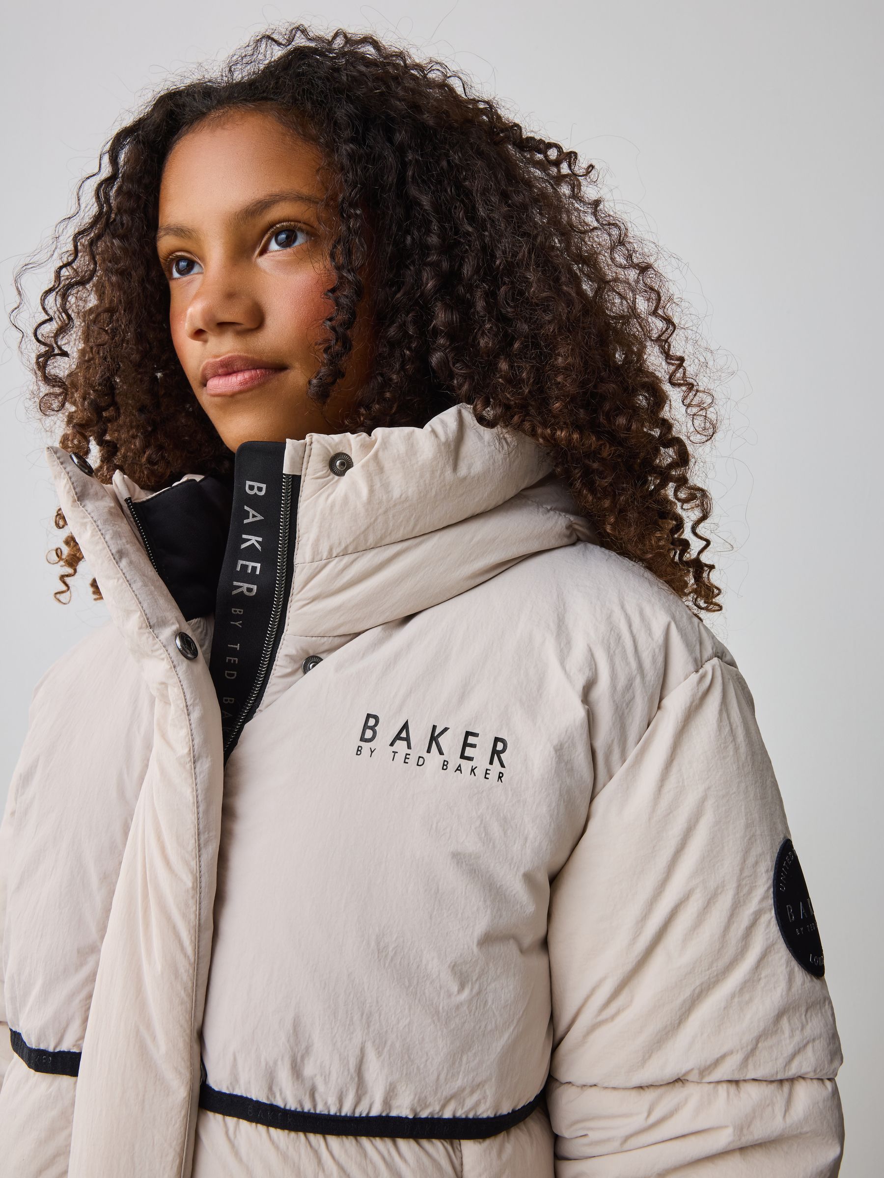 Buy Baker by Ted Baker Girls Shower Resistant Longline Padded Coat