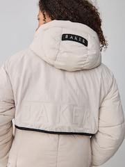 Baker by Ted Baker Girls Shower Resistant Longline Padded Coat - Image 6 of 19