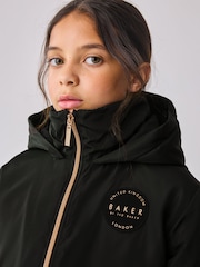 Baker by Ted Baker Shower Resistant Bow Frill Raincoat - Image 5 of 15