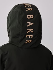 Baker by Ted Baker Shower Resistant Bow Frill Raincoat - Image 6 of 15