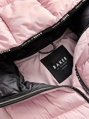Roxa - Casaco peplum leve e acolchoado resistente à chuva Baker by Ted Baker - Imagem 11 de 11