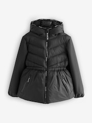 Baker by Ted Baker Shower Resistant Lightweight Padded Peplum Coat - Image 1 of 6