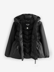 Baker by Ted Baker Shower Resistant Lightweight Padded Peplum Coat - Image 2 of 6