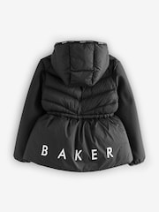 Baker by Ted Baker Shower Resistant Lightweight Padded Peplum Coat - Image 3 of 6