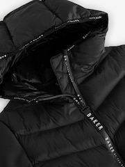 Baker by Ted Baker Shower Resistant Lightweight Padded Peplum Coat - Image 5 of 6