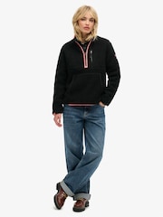 Superdry Black Outdoor Half Zip Fleece - Image 4 of 7
