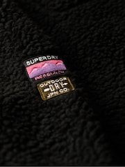 Superdry Black Outdoor Half Zip Fleece - Image 6 of 7