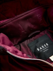Baker by Ted Baker Shower Resistant Tiered Frill Raincoat - Image 17 of 17