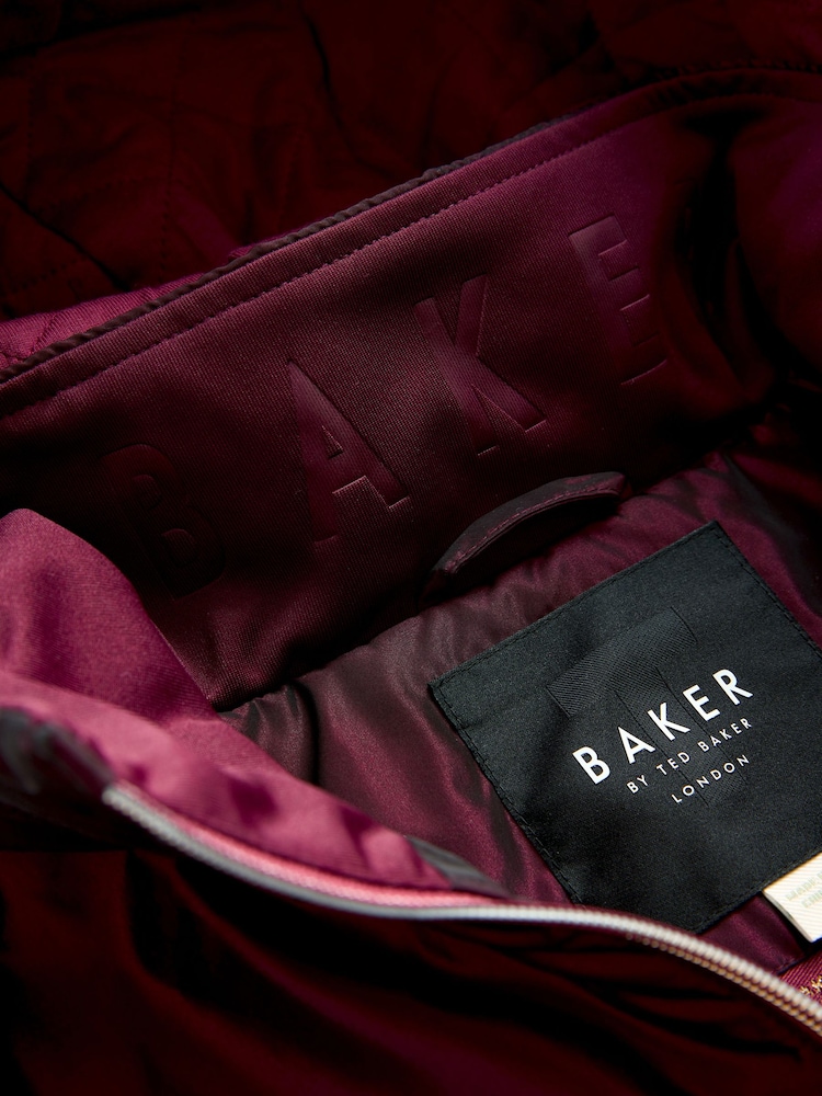 Baker by Ted Baker Shower Resistant Tiered Frill Raincoat - Image 17 of 17