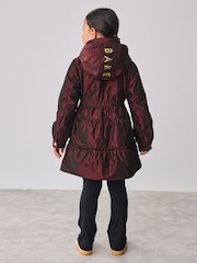 Baker by Ted Baker Shower Resistant Tiered Frill Raincoat - Image 5 of 17