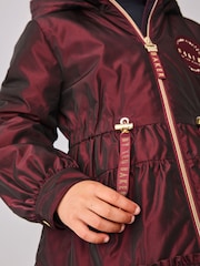 Baker by Ted Baker Shower Resistant Tiered Frill Raincoat - Image 7 of 17