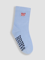 JoJo Maman Bébé Blue 5-Pack Socks - Image 2 of 6