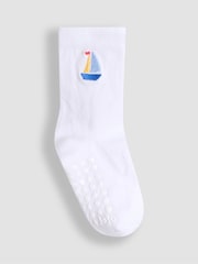 Jojo Maman Bébé vezene nogavice 3 Pack - Slika 2 iz 4