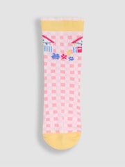 JoJo Maman Bébé Blue 3-Pack Socks - Image 7 of 8
