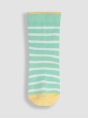 JoJo Maman Bébé Blue 3-Pack Socks - Image 8 of 8