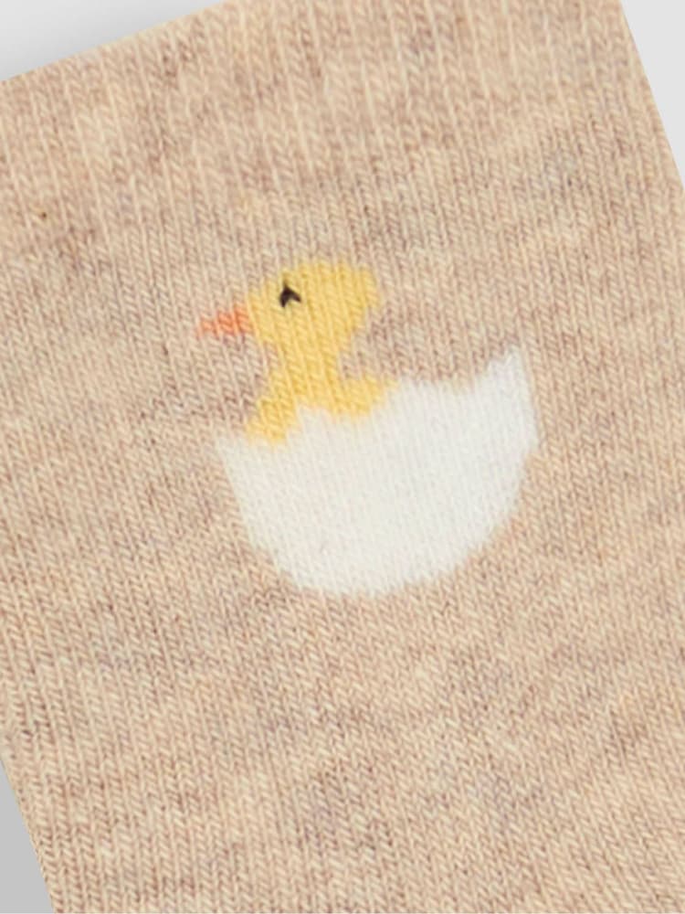 JoJo Maman Bébé Yellow 2-Pack Baby Socks - Image 4 of 4