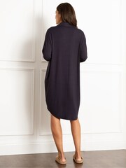 Seraphine Blue Maternity Night Shirt - Image 3 of 4