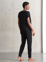 Seraphine Maternity Black Lougewear Set - Image 5 of 8