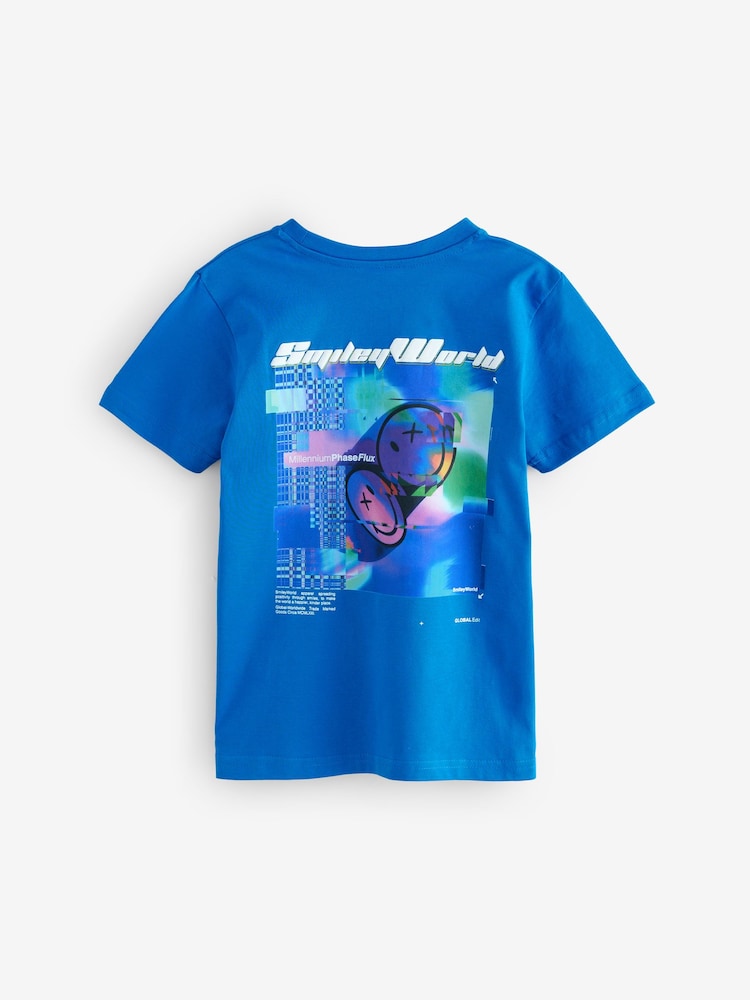 SMILEYWORLD® Boys Graphic Relaxed 100% Cotton T-Shirt - Image 1 of 7