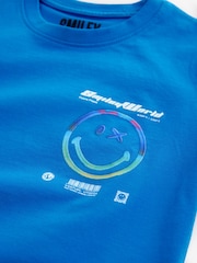 SMILEYWORLD® Boys Graphic Relaxed 100% Cotton T-Shirt - Image 4 of 7