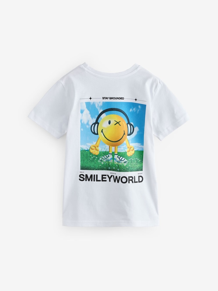 SMILEYWORLD® Boys Graphic Relaxed 100% Cotton T-Shirt - Image 1 of 6