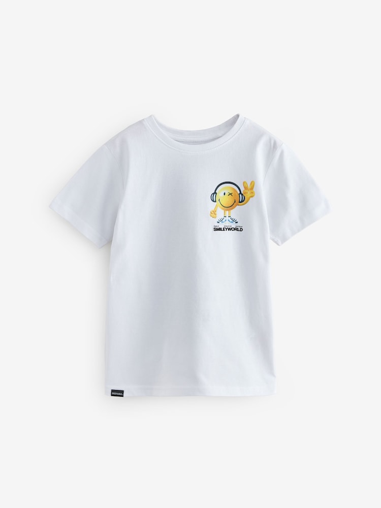 SMILEYWORLD® Boys Graphic Relaxed 100% Cotton T-Shirt - Image 2 of 6