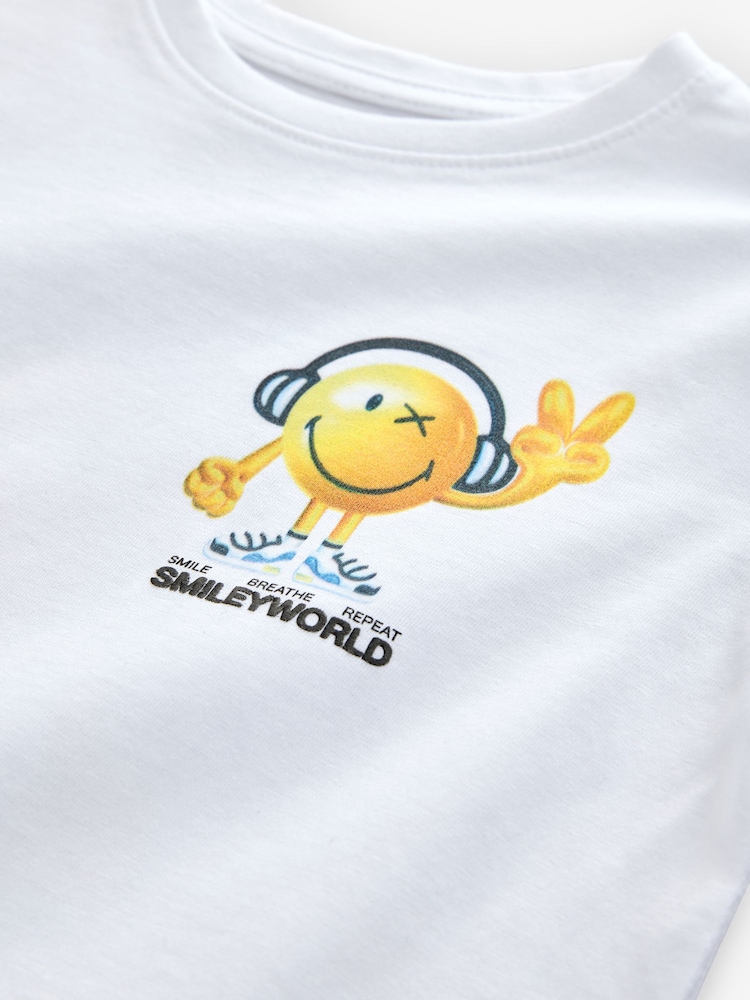 SMILEYWORLD® Boys Graphic Relaxed 100% Cotton T-Shirt - Image 4 of 6