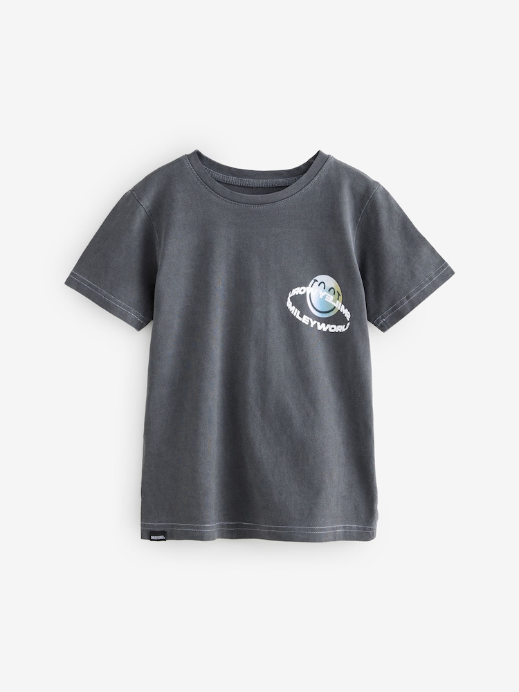 SMILEYWORLD® Boys Graphic Relaxed 100% Cotton T-Shirt - Image 2 of 7