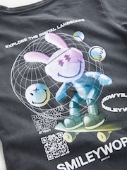 SMILEYWORLD® Boys Graphic Relaxed 100% Cotton T-Shirt - Image 3 of 7