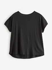 Black Back Bow T-Shirt - Image 1 of 3