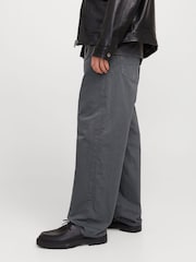 JACK & JONES Grey Alex Baggy Fit Jeans - Image 2 of 7