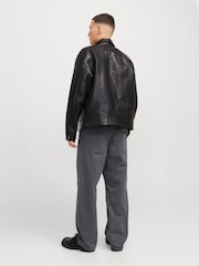 JACK & JONES Grey Alex Baggy Fit Jeans - Image 3 of 7