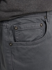 JACK & JONES Grey Alex Baggy Fit Jeans - Image 6 of 7