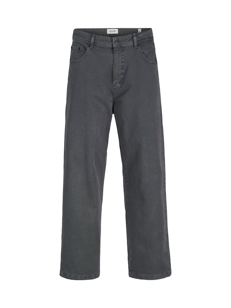 JACK & JONES Grey Alex Baggy Fit Jeans - Image 7 of 7
