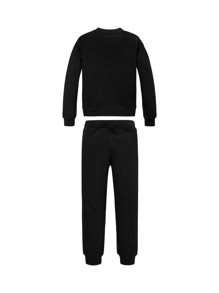 Calvin Klein Black Embroidered Logo Joggers Set - Image 5 of 5