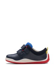 Clarks Blue Wide Fit (G) Toddler Noodle Fun Shoes - Image 2 of 8
