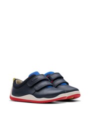 Clarks Blue Wide Fit (G) Toddler Noodle Fun Shoes - Image 4 of 8