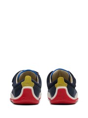 Clarks Blue Wide Fit (G) Toddler Noodle Fun Shoes - Image 7 of 8