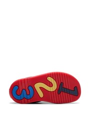 Clarks Blue Wide Fit (G) Toddler Noodle Fun Shoes - Image 8 of 8