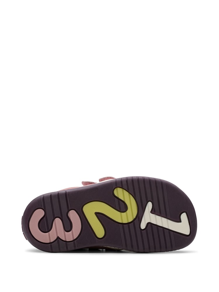 Clarks Pink Noodle Play T Boots - Image 8 of 8