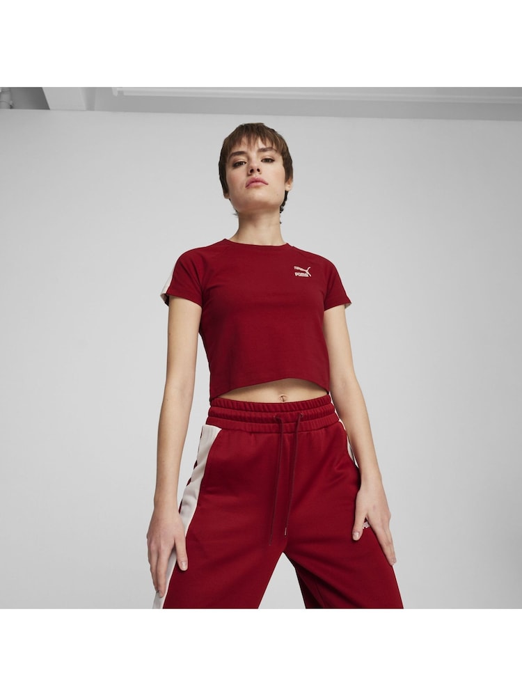 Puma Womens ICONIC T7 Baby T-Shirt - Imagen 1 de 5