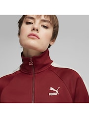 Puma Red Womens Iconic T7 Track Jacket - Image 2 of 7