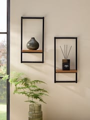 Set of 2 Bronx Shelves - Bild 2 von 6