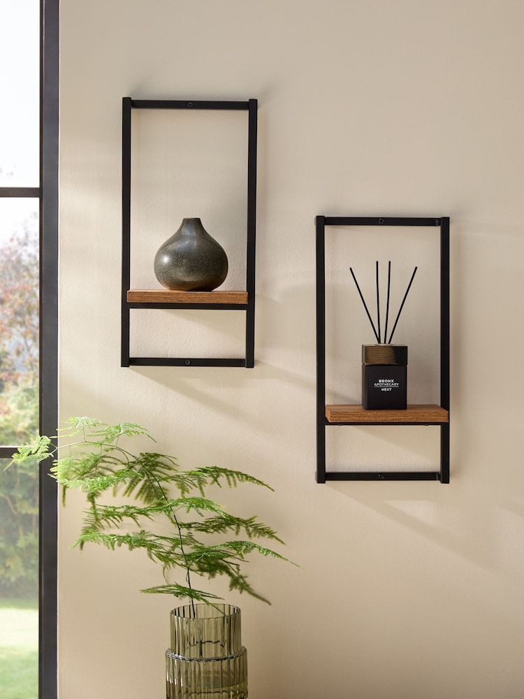 Set of 2 Bronx Shelves - Bild 2 von 6